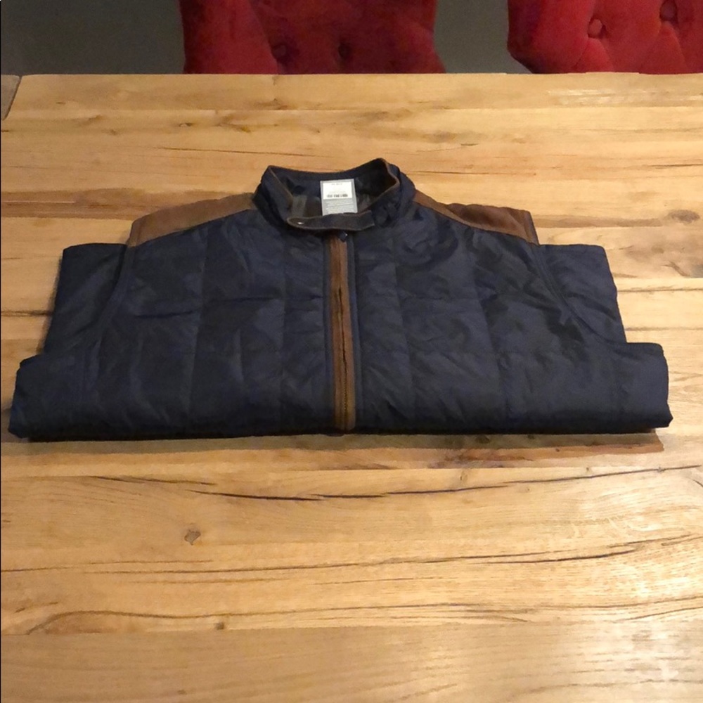 Blue Quilted Vest